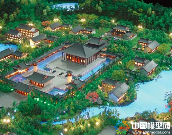 古建筑模型，古建沙盤模型
