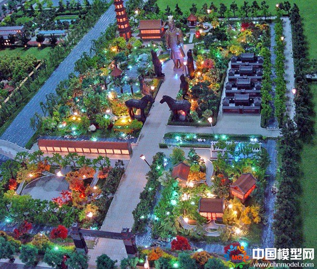 古建筑模型，古建沙盤模型