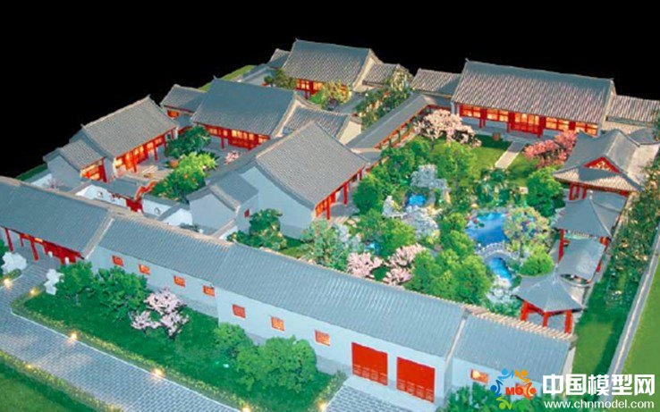 古建筑模型，古建沙盤模型