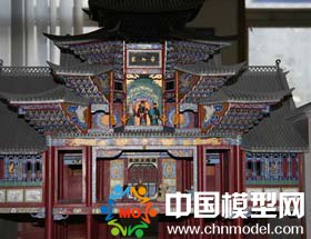 古代樓，3d建筑模型