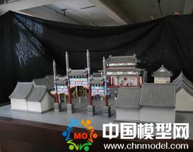 清代行宮模型，傳統建筑模型