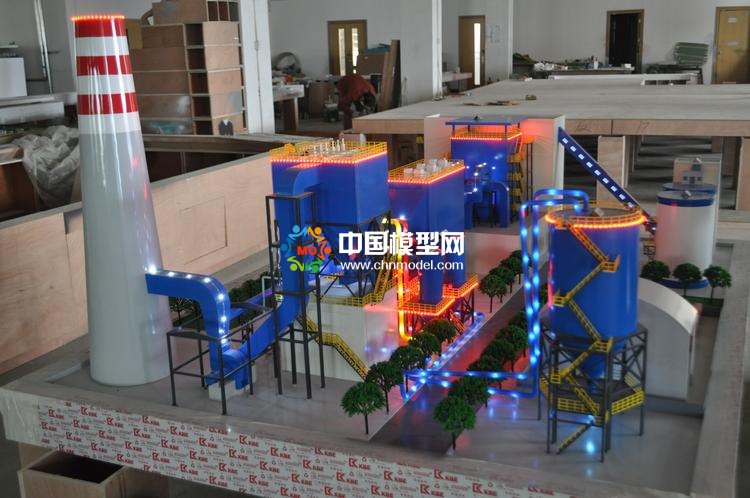 脫硫脫硝模型，環保能源模型，廢氣處理模型
