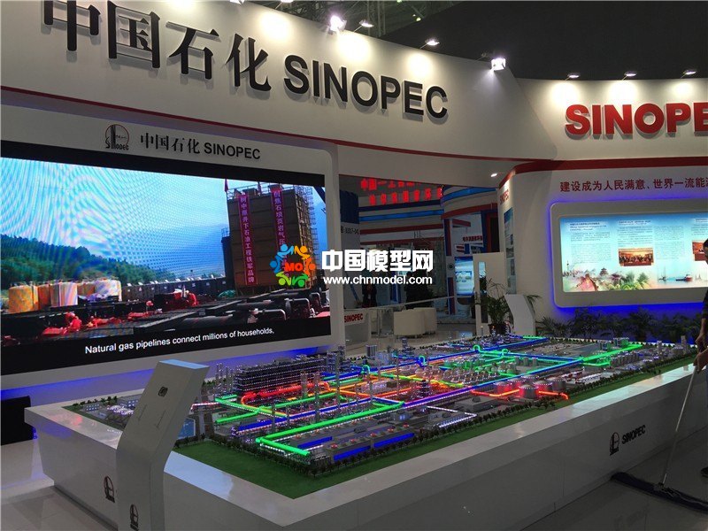 石油化工產業沙盤模型，石油化工流程模型
