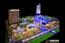 精品商業綜合體模型：保利國際廣場模型，拉特芳斯模型