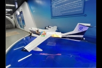 中國自主飛機模型展示：C919，ARJ21，CR929，AG600