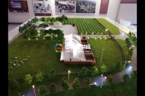 牧民生活沙盤模型，蒙古包模型