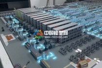 智能汽車生產線沙盤模型，智慧物流沙盤模型