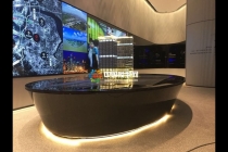 高檔樓盤模型底座，售樓部沙盤展臺（收藏）