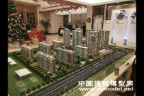 濱江碧桂園翡翠江南建筑模型，售樓沙盤模型