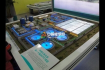 中國水務海外EPC項目沙盤模型，水處理沙盤模型