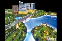 精品地產模型賞析：綠地長島模型，萬科城市廣場模型