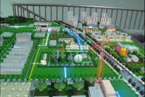 能源再生利用，城市垃圾發電沙盤模型