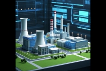 智慧電廠沙盤模型，點亮能源變革新視界